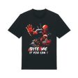 T-Shirt Marvel Deadpool - Bite Me If You Can! - Tamanho M - Cotton Division on Sale