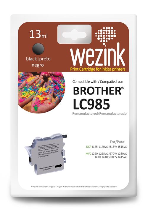 Tinteiro Wezink WZ-LC985BK Fashion