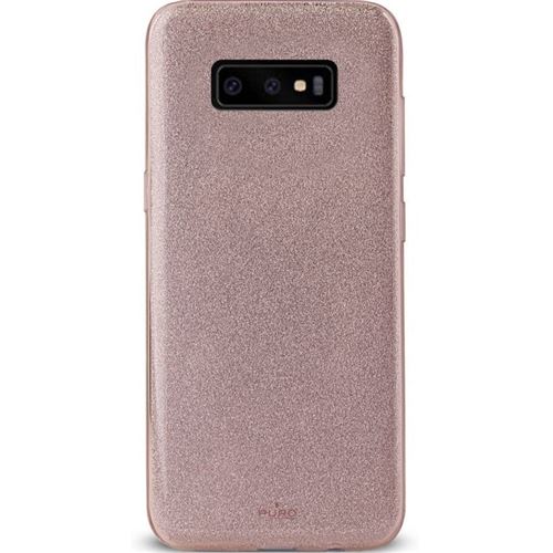 Capa Puro Samsung Galaxy S10 Lite Shine Glitter Rosa Fashion