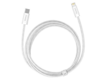 Cabo USB-C para Lightning Baseus Dynamic Series 1m - Branco For Cheap