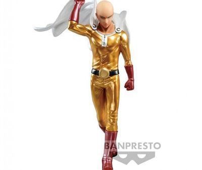 Figura One Punch Man: Saitama Metalic Color 20cm - Banpresto For Sale