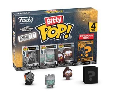 Funko Bitty Pop! Figura de Vinyl The Lord of the Rings: Witch King - Pack de 4 | Inclui Figura Mistério on Sale