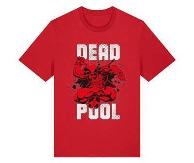 T-Shirt Marvel Deadpool Jump - Tamanho L - Cotton Division Online Hot Sale