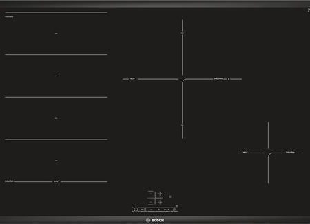 Placa de Indução Bosch Serie 4 PXE875BB1E | Elétrica | 81.6 cm | 4 Zonas | Preto Cheap