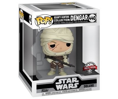 Funko Pop! Figura de Vinyl Star Wars Bounty Hunters Collection: Dengar - Edição Especial - 440 on Sale