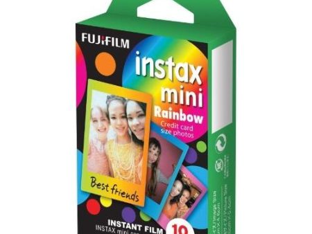 Carga FujiFilm ColorFilm Instax Mini Rainbow - 10x Folhas Online now