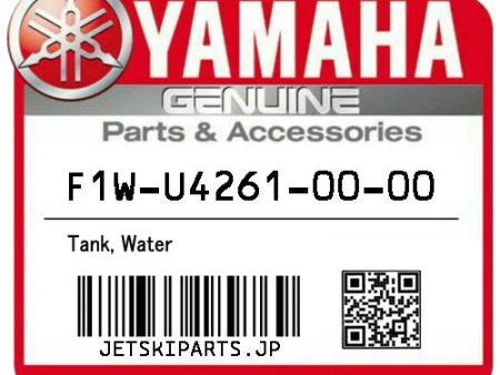 YAMAHA OEM TANK, WATER New #F1W-U4261-00-00 Sale