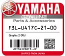 YAMAHA OEM GRAPHIC 2 (RH) New #F3L-U417C-20-00 #F3L-U417C-21-00 Hot on Sale