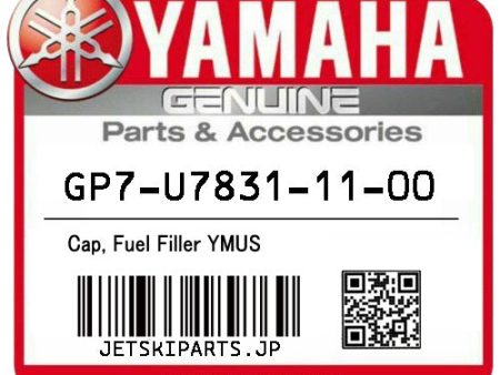 YAMAHA OEM CAP, FUEL FILLER YMUS New #GP7-U7831-10-00 #GP7-U7831-11-00 Online Sale