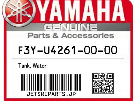 YAMAHA OEM TANK, WATER New #F3Y-U4261-00-00 Online