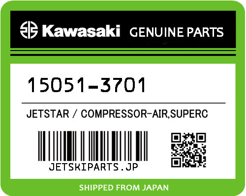 Kawasaki OEM COMPRESSOR-AIR,SUPERC New #15051-3701 Sale