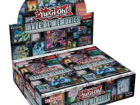 Yu-Gi-Oh: Maze of Memories - Booster Box (24 Packs) Online